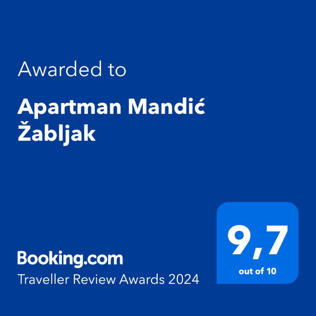 Apartman Mandic Zabljak Экстерьер фото
